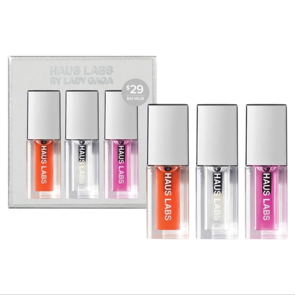 Haus Labs By Lady Gaga Other - Haus Labs by Lady Gaga Mini PHD Hybrid Lip Oil Trio NEW